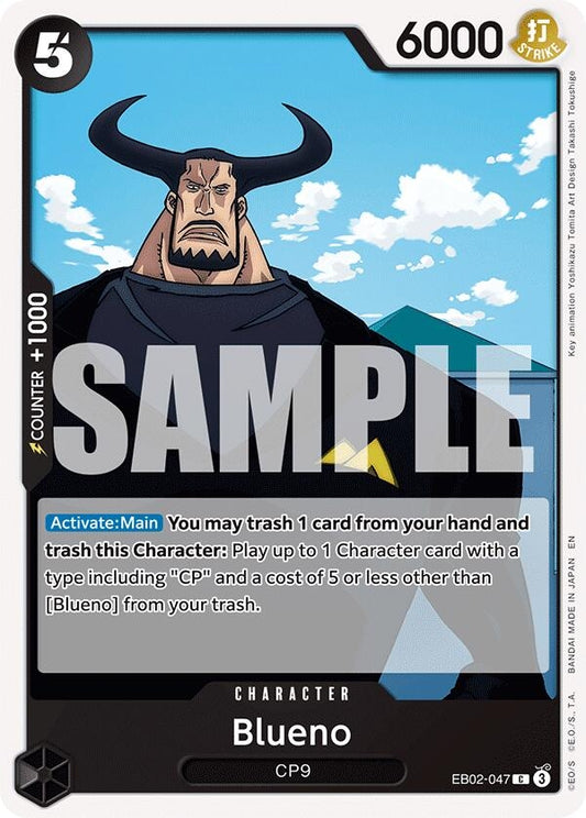 Image for Blueno (EB02-047) (EB-02) - One Piece Card Game