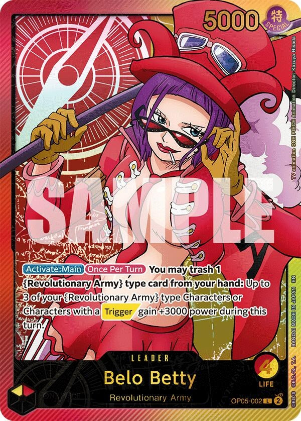 Image for Belo Betty (SP) (OP05-002) (EB-02) - One Piece Card Game