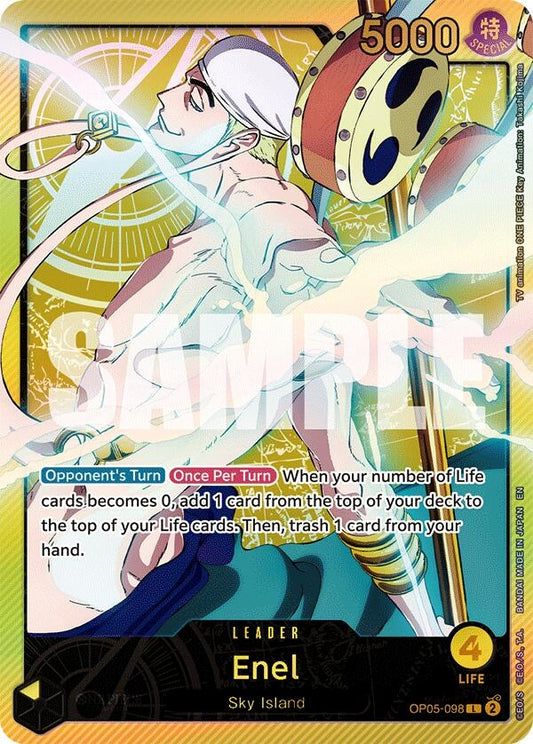 Image for Enel (SP) (OP05-098) (EB-02) - One Piece Card Game