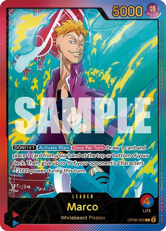 Image for Marco (SP) (OP08-002) (EB-02) - One Piece Card Game
