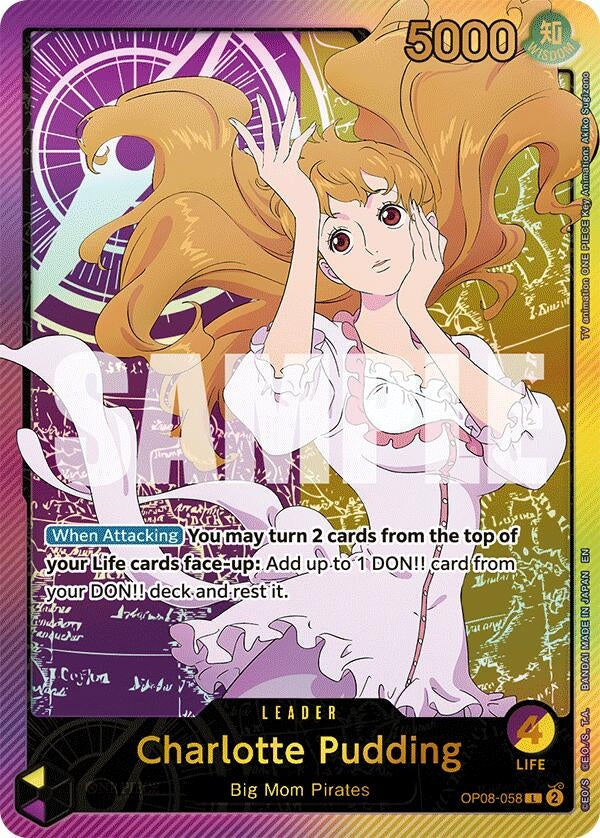 Image for Charlotte Pudding (SP) (OP08-058) (EB-02) - One Piece Card Game