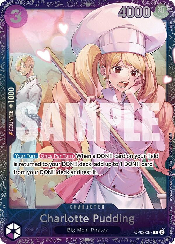 Image for Charlotte Pudding (Treasure Cup 2025) (OP08-067) (OP-PR) - One Piece Card Game