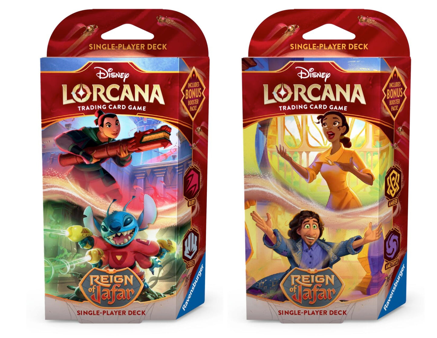 Image for Disney Lorcana: Reign of Jafar Starter Deck [Set of 2] - Disney Lorcana