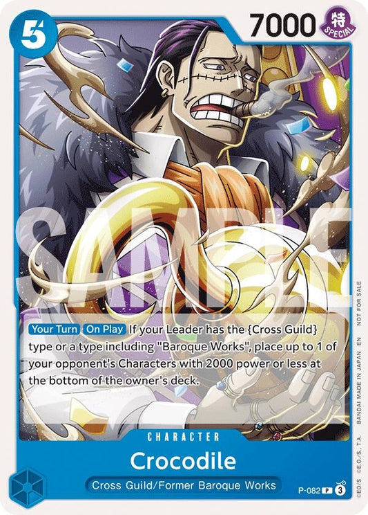 Image for Crocodile (Store 2-on-2 Battle 2025) (P-082) (OP-PR) - One Piece Card Game