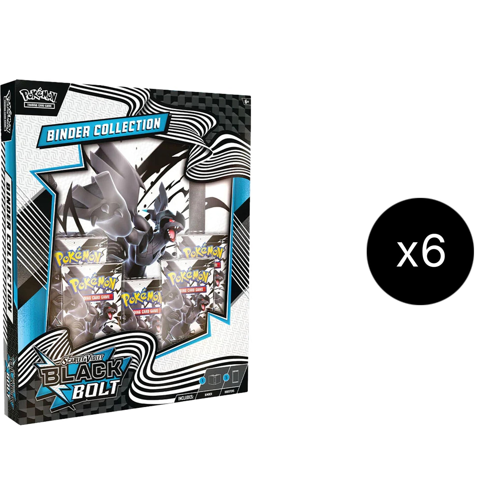 Image for Black Bolt  Binder Collection Case - Pokemon