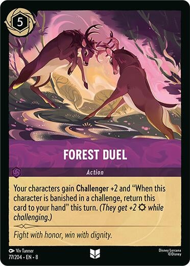 Image for Forest Duel (77/204) (8) - Disney Lorcana