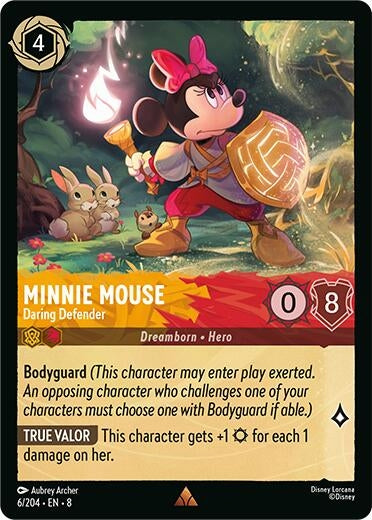 Image for Minnie Mouse - Daring Defender (6/204) (8) - Disney Lorcana