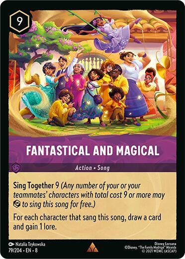 Image for Fantastical and Magical (79/204) (8) - Disney Lorcana