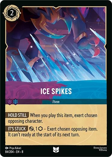 Image for Ice Spikes (84/204) (8) - Disney Lorcana