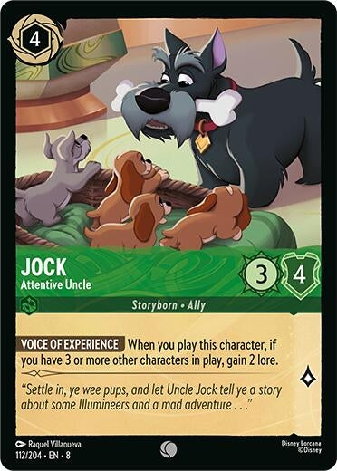 Image for Jock - Attentive Uncle (112/204) (8) - Disney Lorcana