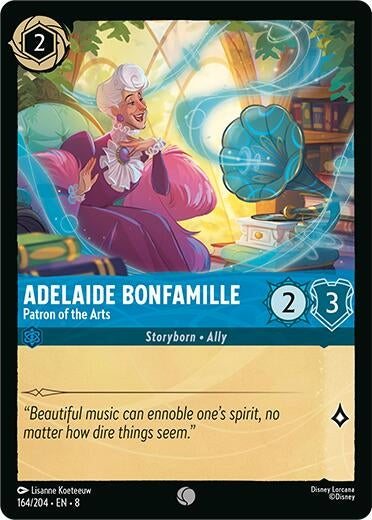 Image for Adelaide Bonfamille - Patron of the Arts (164/204) (8) - Disney Lorcana