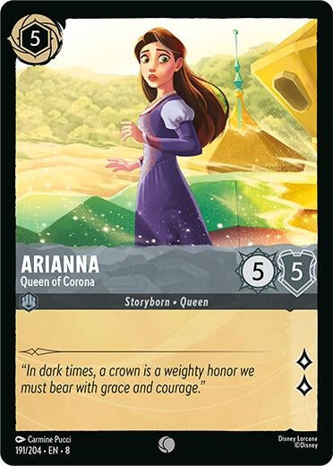 Image for Arianna - Queen of Corona (191/204) (8) - Disney Lorcana