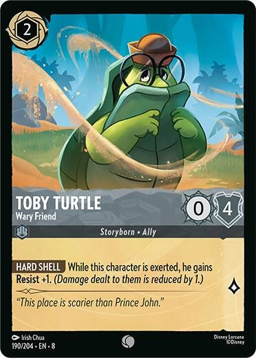 Image for Toby Turtle - Wary Friend (190/204) (8) - Disney Lorcana