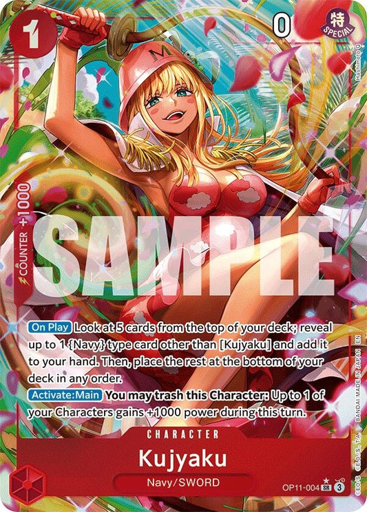 Image for Kujyaku (Alternate Art) (OP11-004) (OP11) - One Piece Card Game