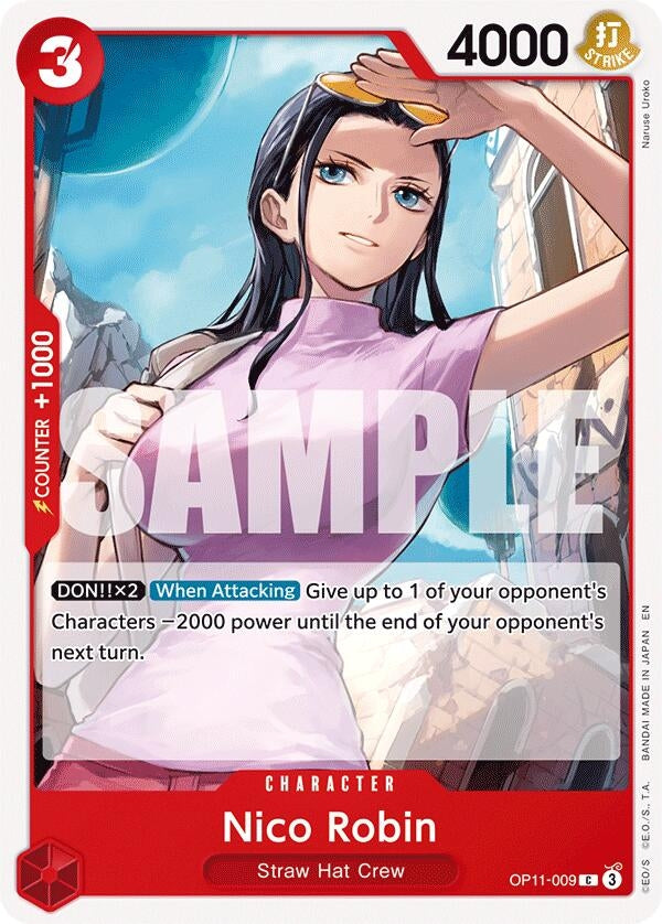 Image for Nico Robin (OP11-009) (OP11) - One Piece Card Game