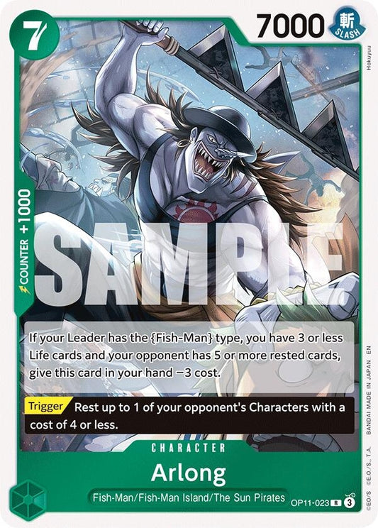 Image for Arlong (OP11-023) (OP11) - One Piece Card Game