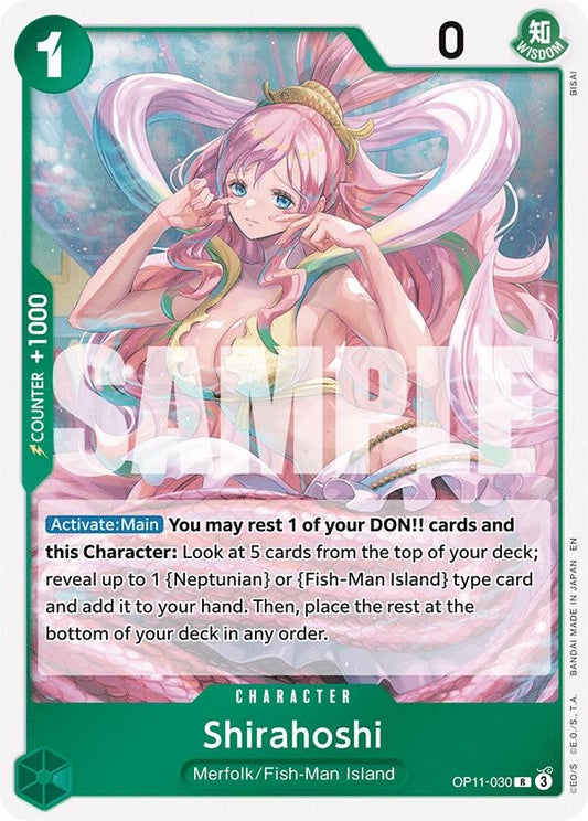 Image for Shirahoshi (030) (OP11-030) (OP11) - One Piece Card Game