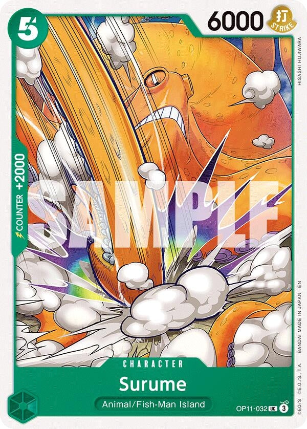 Image for Surume (OP11-032) (OP11) - One Piece Card Game