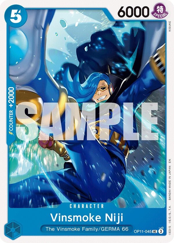 Image for Vinsmoke Niji (OP11-045) (OP11) - One Piece Card Game