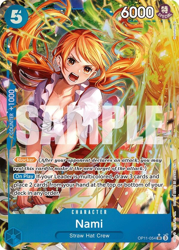 Image for Nami (054) (Alternate Art) (OP11-054) (OP11) - One Piece Card Game