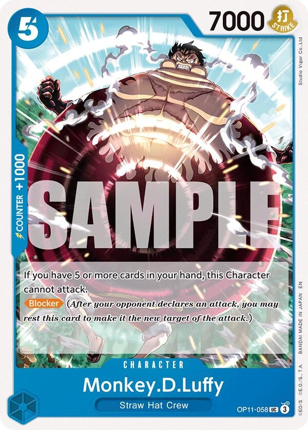 Image for Monkey.D.Luffy (058) (OP11-058) (OP11) - One Piece Card Game
