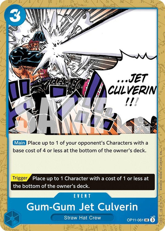 Image for Gum-Gum Jet Culverin (OP11-061) (OP11) - One Piece Card Game