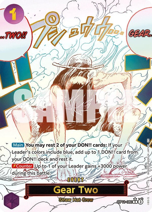 Image for Gear Two (Alternate Art) (OP11-080) (OP11) - One Piece Card Game
