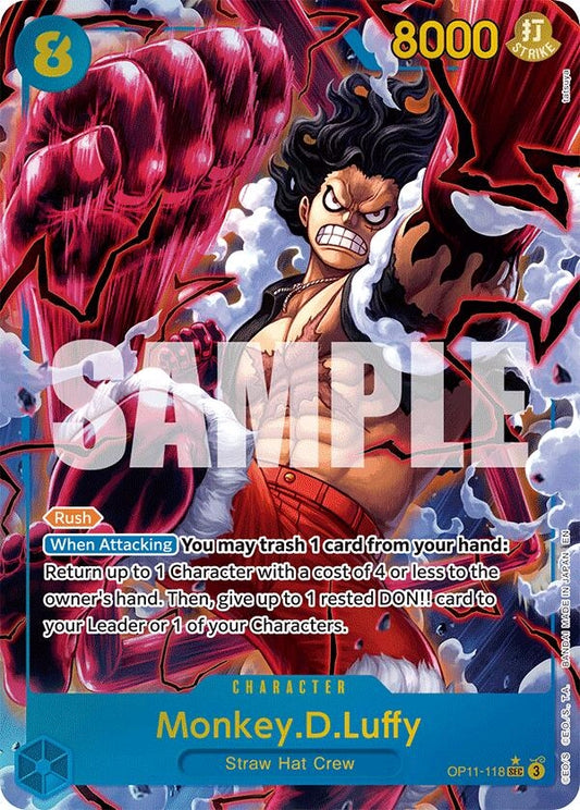 Image for Monkey.D.Luffy (118) (Alternate Art) (OP11-118) (OP11) - One Piece Card Game