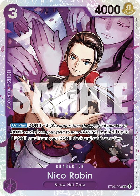 Image for Nico Robin (ST26-003) (ST-26) - One Piece Card Game