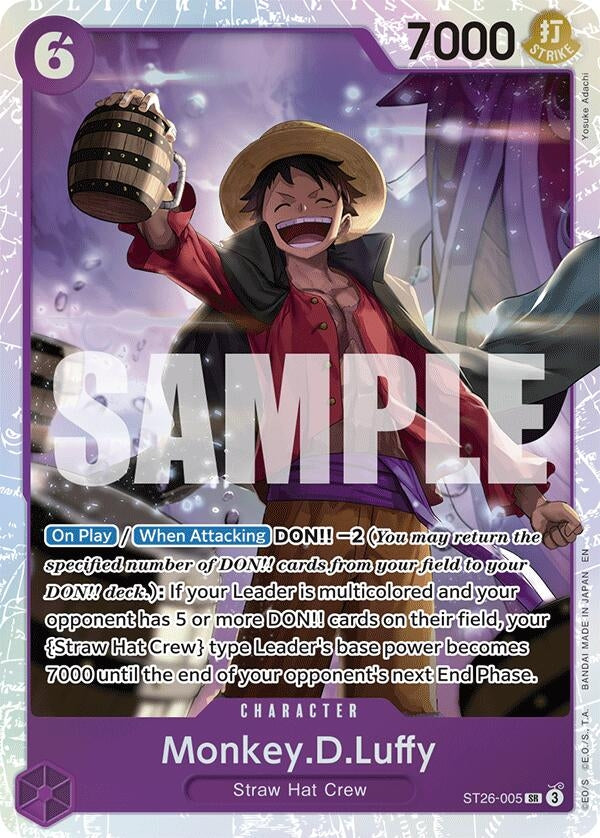 Image for Monkey.D.Luffy (ST26-005) (ST26-005) (ST-26) - One Piece Card Game