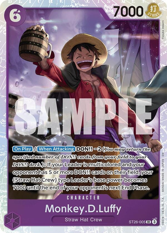 Image for Monkey.D.Luffy (ST26-005) (ST26-005) (ST-26) - One Piece Card Game