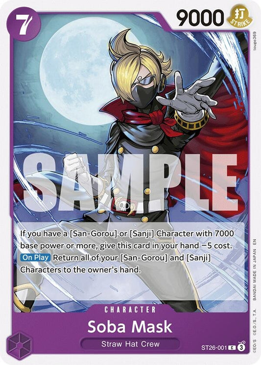 Image for Soba Mask (ST26-001) (ST-26) - One Piece Card Game