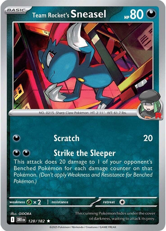 Team Rocket's Sneasel (128/182) (DRI)