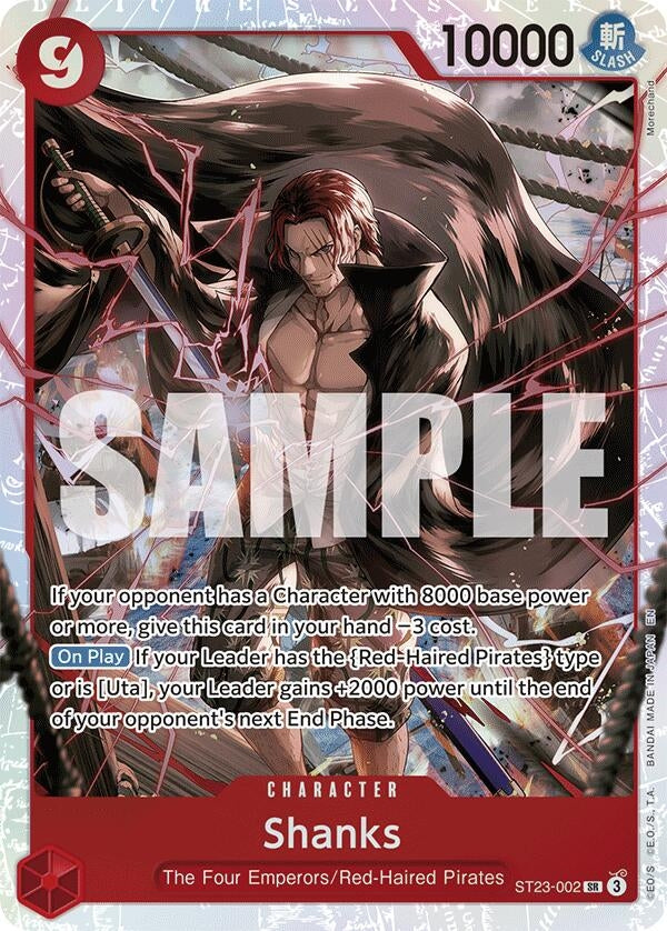 Image for Shanks (002) (ST23-002) (ST-23) - One Piece Card Game