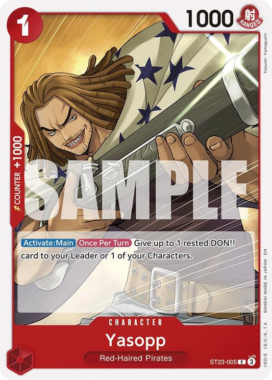 Image for Yasopp (ST23-005) (ST-23) - One Piece Card Game