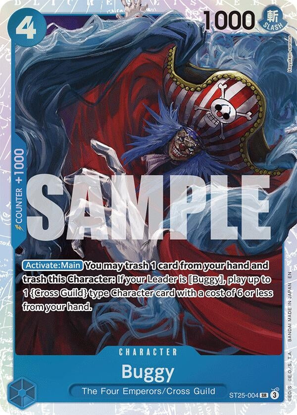 Image for Buggy (ST25-004) (ST-25) - One Piece Card Game