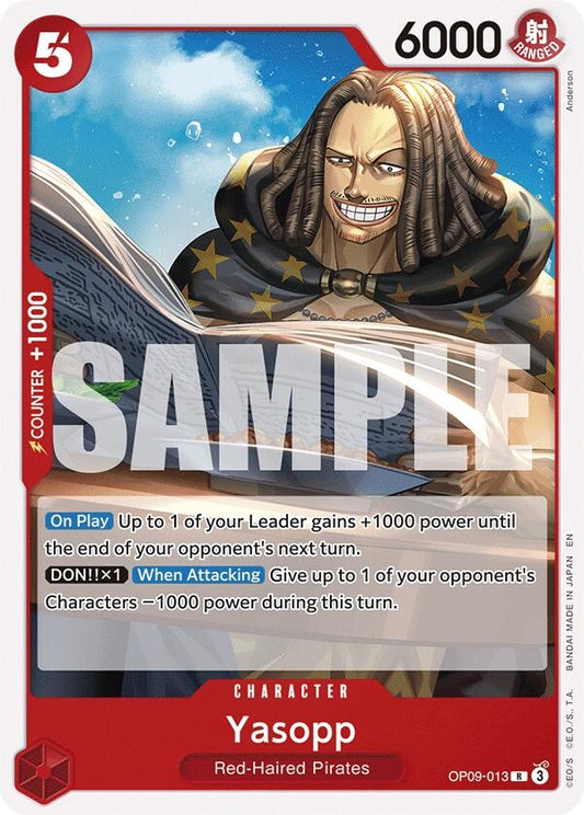 Image for Yasopp (Reprint) (OP09-013) (ST-23) - One Piece Card Game