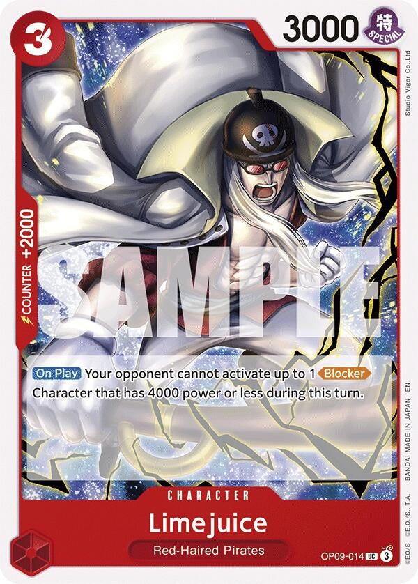 Image for Limejuice (Reprint) (OP09-014) (ST-23) - One Piece Card Game