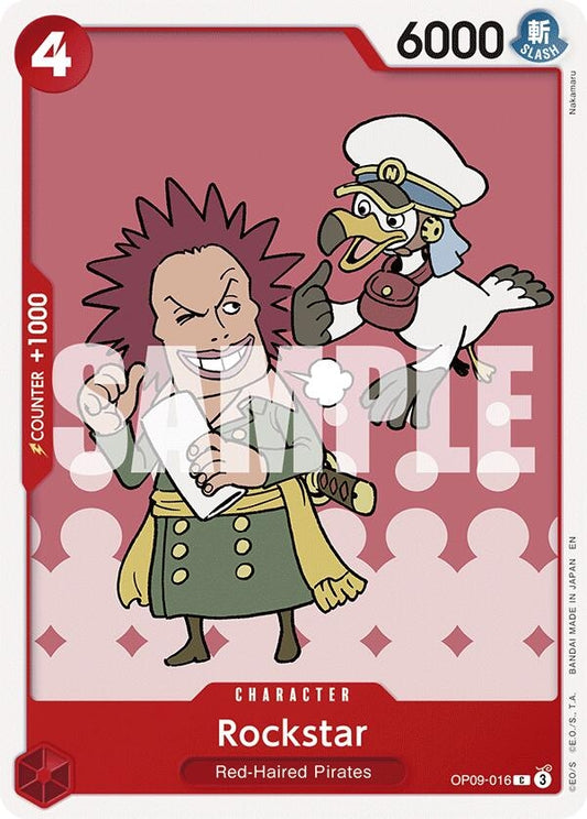 Image for Rockstar (Reprint) (OP09-016) (ST-23) - One Piece Card Game