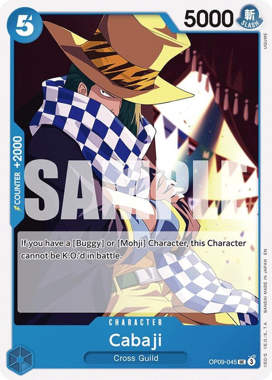 Image for Cabaji (Reprint) (OP09-045) (ST-25) - One Piece Card Game