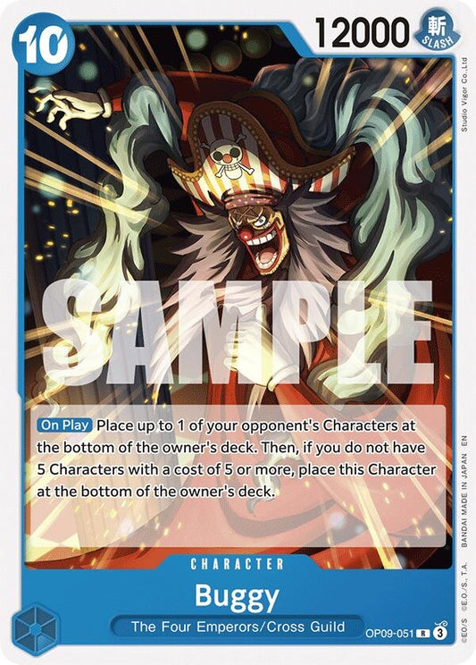 Image for Buggy (Reprint) (OP09-051) (ST-25) - One Piece Card Game