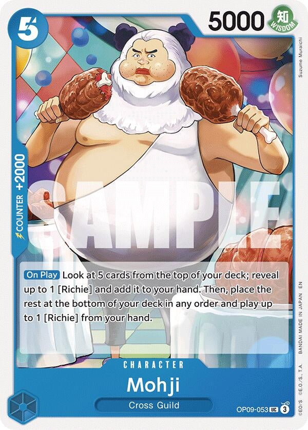 Image for Mohji (Reprint) (OP09-053) (ST-25) - One Piece Card Game