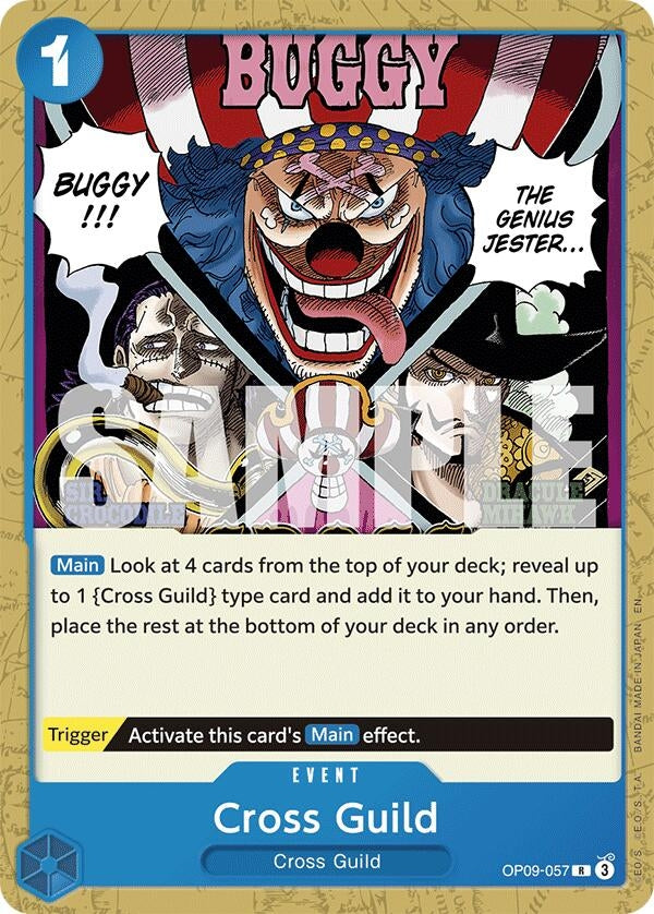 Image for Cross Guild (Reprint) (OP09-057) (ST-25) - One Piece Card Game