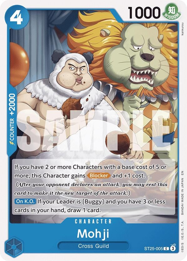 Image for Mohji (ST25-005) (ST-25) - One Piece Card Game