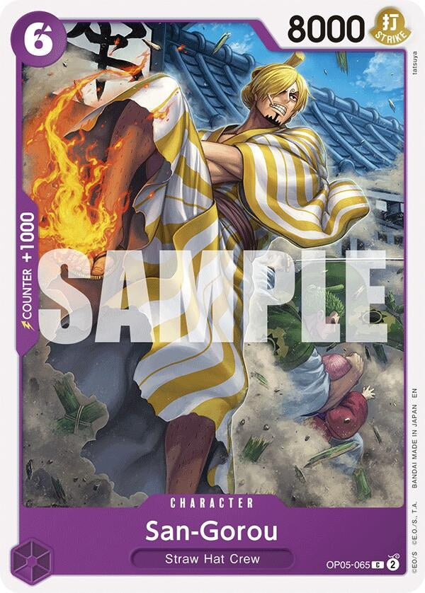 Image for San-Gorou (Reprint) (OP05-065) (ST-26) - One Piece Card Game