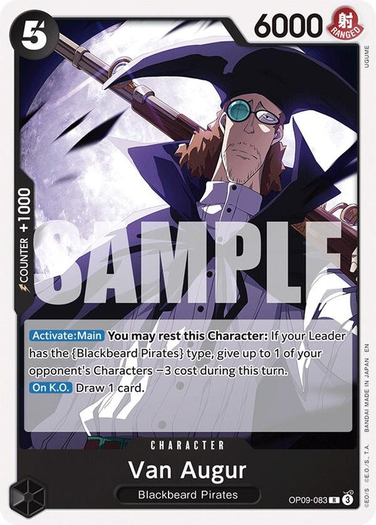 Image for Van Augur (Reprint) (OP09-083) (ST-27) - One Piece Card Game