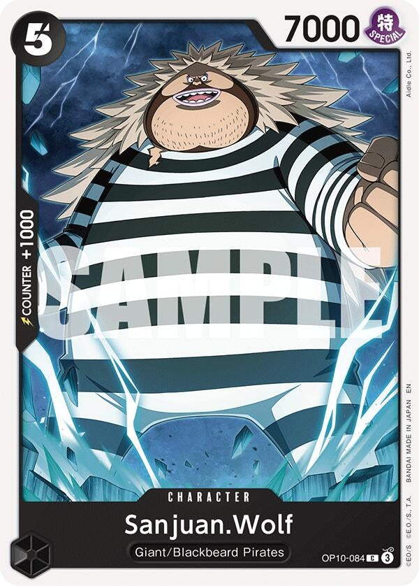 Image for Sanjuan.Wolf (Reprint) (OP10-084) (ST-27) - One Piece Card Game
