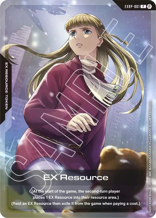 Image for EX Resource (EXRP-001) (Mobile Suit Gundam Wing) (EXRP-001) (EXRP) - Gundam Card Game