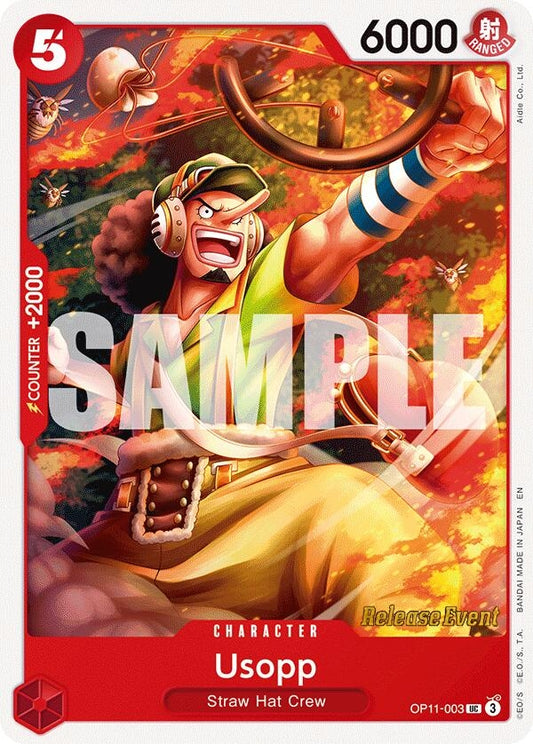 Image for Usopp (OP11-003) (OP11 RE) - One Piece Card Game