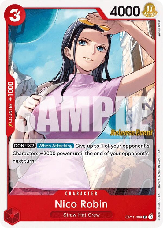 Image for Nico Robin (OP11-009) (OP11 RE) - One Piece Card Game